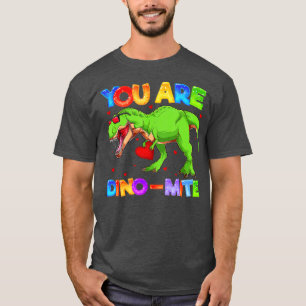 Camiseta Eres Día de San Valentín de dinosaurios DinoMite C