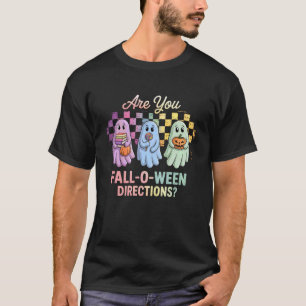 Camiseta ¿Eres divertido profesor de direcciones Fall-o-wee