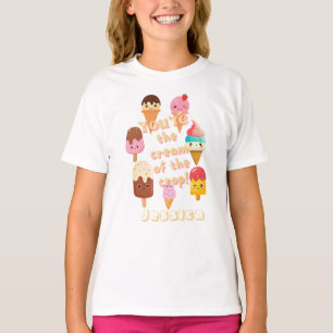 Camiseta Eres el crema del helado de cultivo