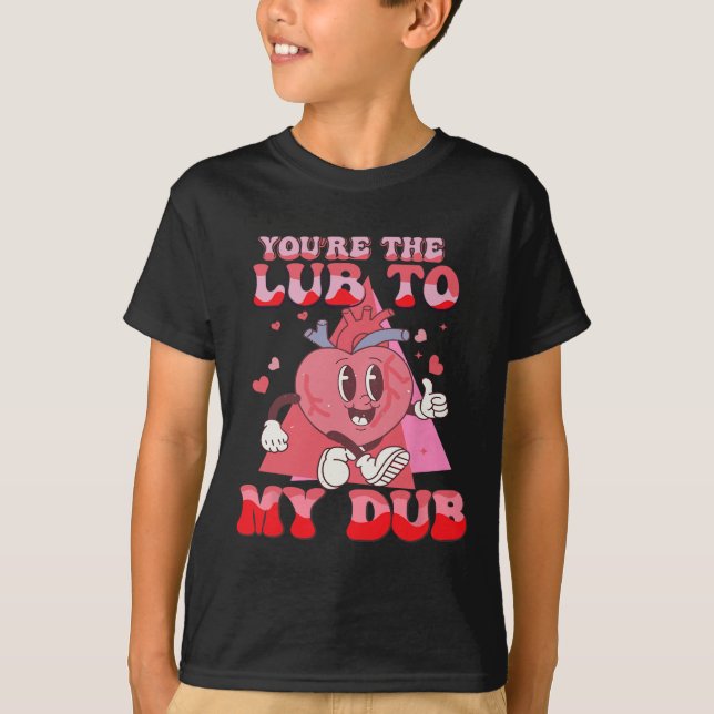 Camiseta Eres el Lube para mi enfermera Cvicu Valentine Ca (Anverso)