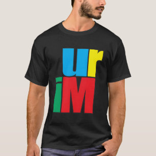 Camiseta Eres El Nombre De Jesús En Un Gráfico Colorido