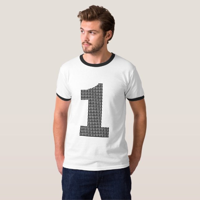 Camiseta Eres el número uno (Anverso completo)