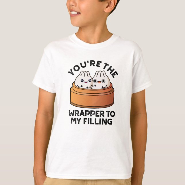 Camiseta Eres el paraguas de mi Pun Dimsum relleno (Anverso)