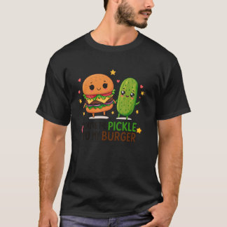 Camiseta Eres el Pepinillo para Mi Hamburguesa Apuesto Chis
