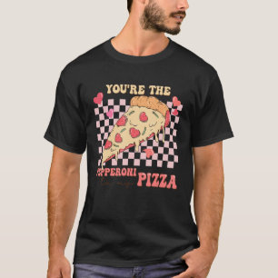 Camiseta Eres el pepperoni para mi amor de pizza del día de