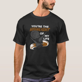 Camiseta Eres el punto culminante de mi vida por un color d
