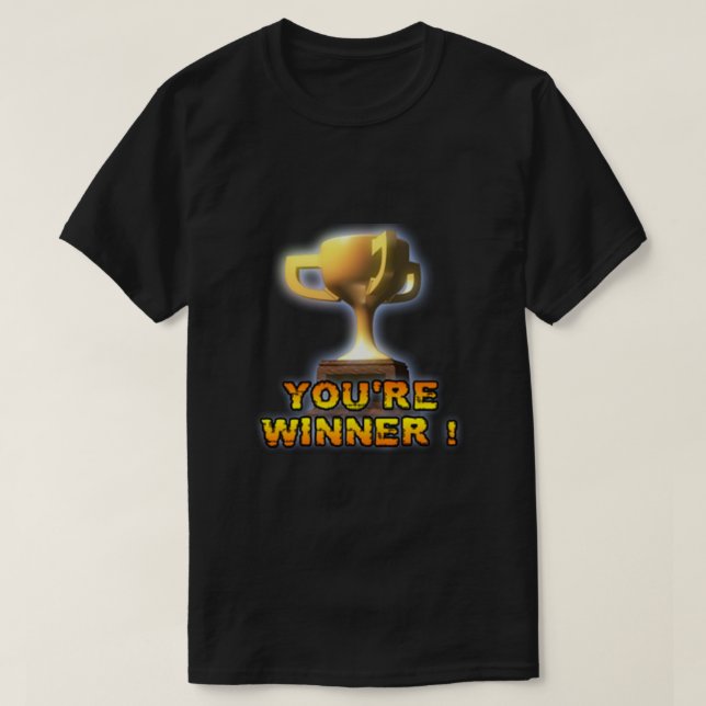Camiseta ¡ERES GANADOR! Esencial (Diseño del anverso)