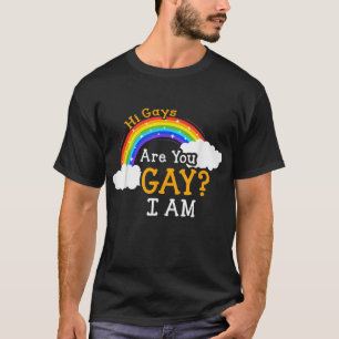 Camiseta Eres Gay Tee Hi Gays Eres Gay Soy LGBT