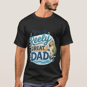 Camiseta Eres Genial Papá Divertido Día del Padre de Pesca
