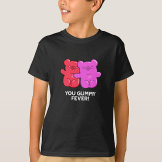 Camiseta Eres Gummy Fever Candy Pun Dark BG