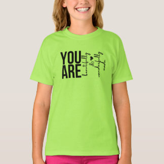 Camiseta Eres Hermosamente y Maravillosamente crea