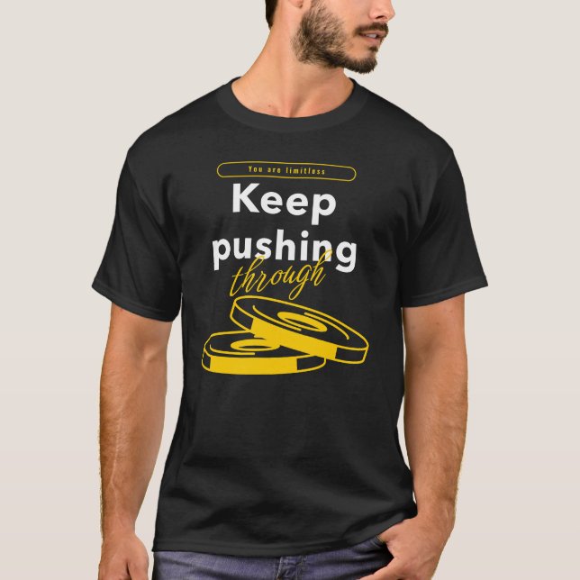 Camiseta Eres ilimitado (Anverso)