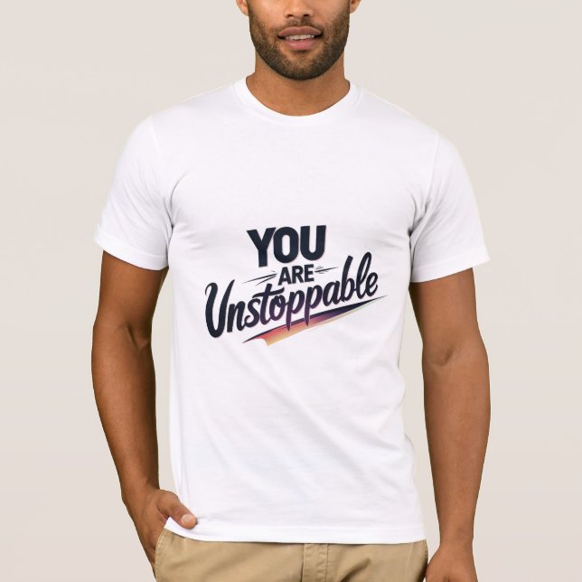 Camiseta Eres Imparable (Anverso)