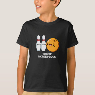 Camiseta Eres Incredit-bowl Funny Bowling Pun Dark BG