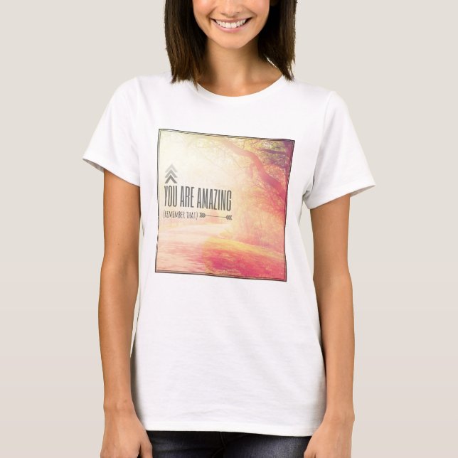Camiseta Eres Increíble (Anverso)