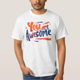 Camiseta eres increíble