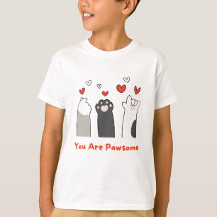 Camiseta Eres increíble pawsome
