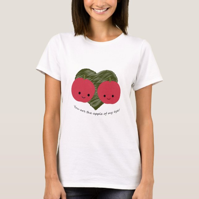 Camiseta Eres la Apple de mi ojo (Anverso)