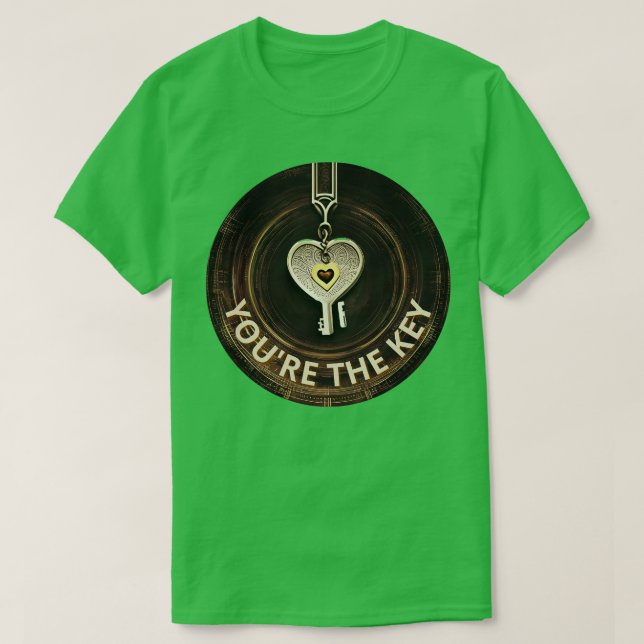 Camiseta eres la clave (Diseño del anverso)