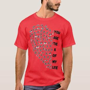Camiseta eres la constante de mi vida 6