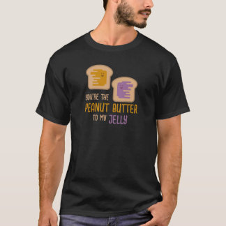Camiseta Eres la maní para mi gelatina