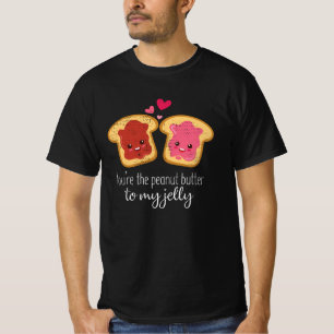 Camiseta Eres La Mantequilla De Maní Para Mi Jelly Cute Kaw