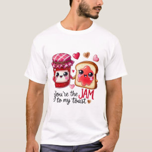 Camiseta Eres la mermelada de mi tostada - Pegatinas