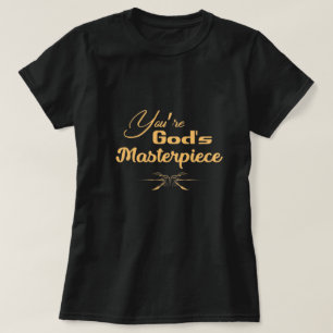 Camiseta Eres la obra maestra de Dios - cristiana