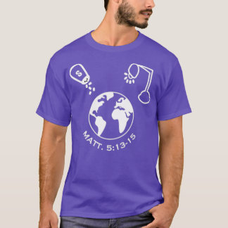 Camiseta Eres la sal y la luz del mundo