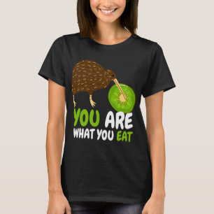 Camiseta Eres Lo Que Comes En La Ornitología De La Fruta De