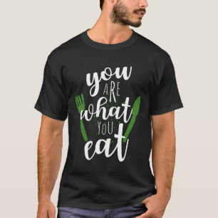Camiseta Eres Lo Que Comes Por Vegans Vegeta Pescetaria