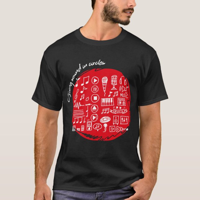 Camiseta Eres lo que escuchas... (Anverso)