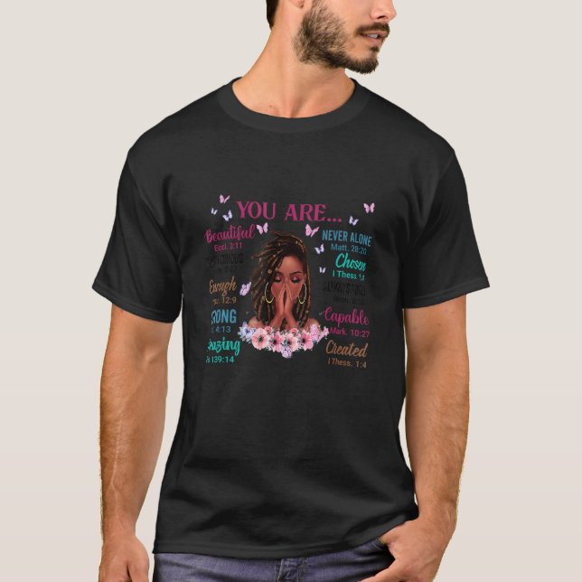 Camiseta Eres lo suficientemente fuerte como para ser una m (Anverso)