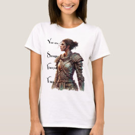 Camiseta Eres más fuerte de lo que crees