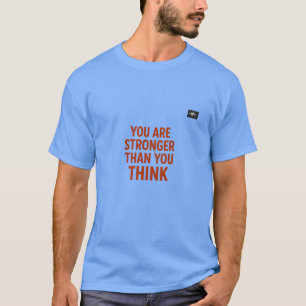 Camiseta Eres Más Fuerte De Lo Que Crees   Quo motivacional