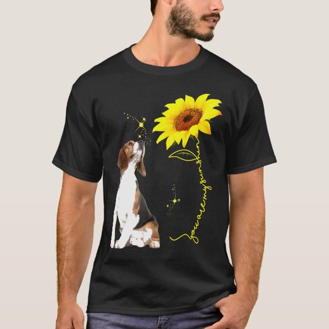 Camiseta Eres Mi Amante Del Girasol Sunshine (Anverso)