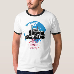 Camiseta Eres Mi Camión Semi Romántico Camionero Mundial
