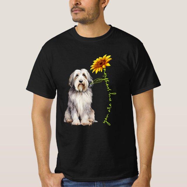 Camiseta Eres Mi Collie Con La Cabeza De La Luz Del Sol (Anverso)