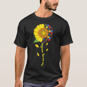 Camiseta Eres mi conciencia autista del girasol del sol en