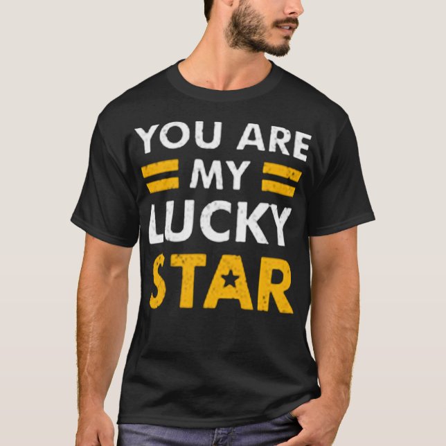 Camiseta Eres mi estrella afortunada (Anverso)