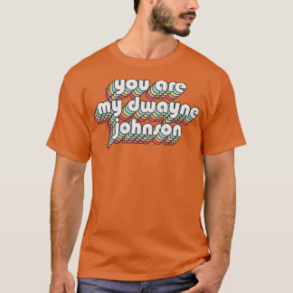 Camiseta Eres Mi Faded Style Dwayne Johnson Art Desi