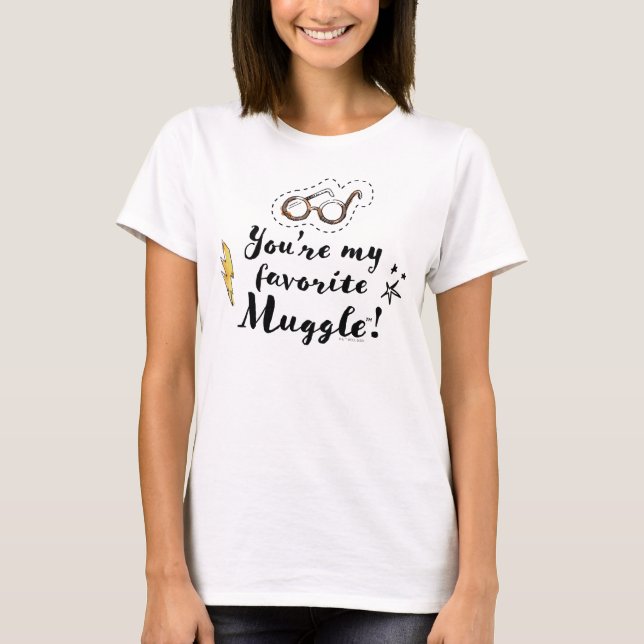 Camiseta Eres mi favorito Muggle™ (Anverso)