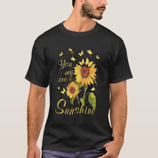 Camiseta Eres mi girasol brillante