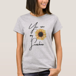 Camiseta Eres mi girasol soleado lindo