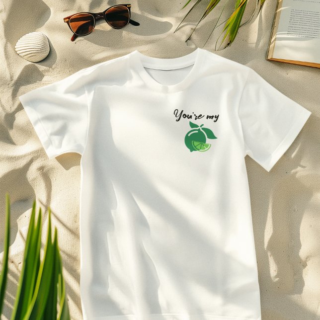 Camiseta Eres mi Lime, Simple, Elegante, Divertida Pareja (Subido por el creador)