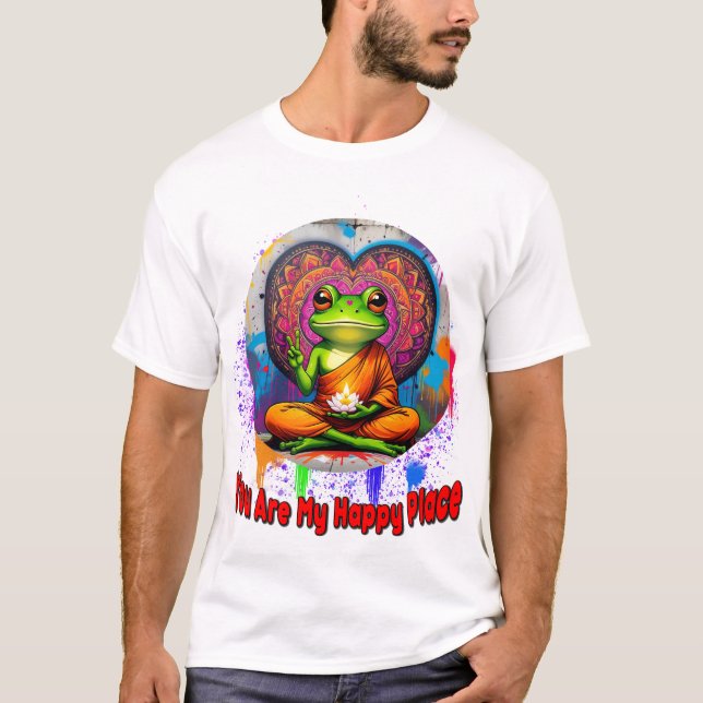 Camiseta Eres Mi Lugar Feliz (Anverso)