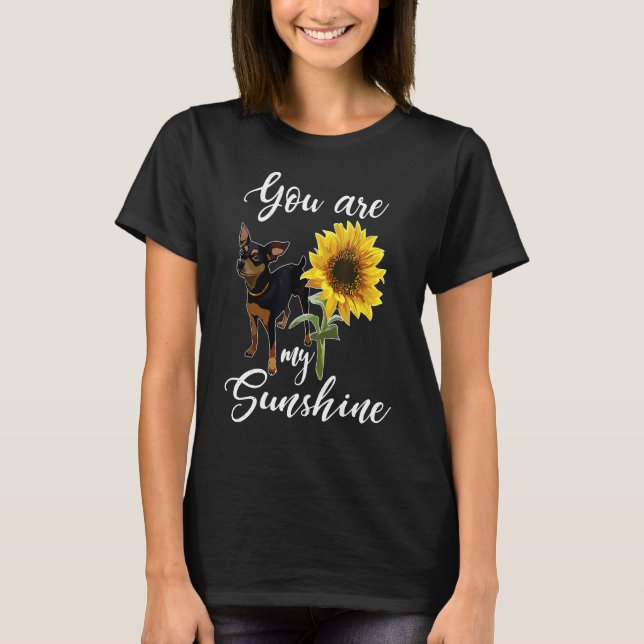 Camiseta Eres Mi Madre Mín De Girasol Sunshine (Anverso)