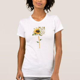 Camiseta Eres mi mariposas Sunshine Sunflower
