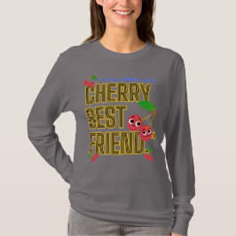 CAMISETA ERES MI MEJOR AMIGO CHERRY