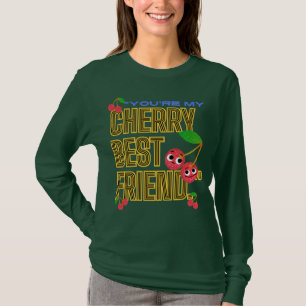 CAMISETA ERES MI MEJOR AMIGO CHERRY